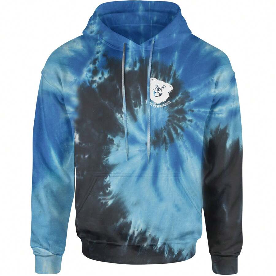 TLC Chelsea's Barking Back Adult Hoodie Sweatshirt - Front & Back Design - Đại dương xanh - Xem 1