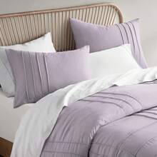 2/3 Pieces Bedding Comforter Set,Cozy Premium All Season Home Textile Fits Modern Bedroom Décor, Only 2-Pcs-Set For Twin-Twin XL Size,Christmas New Year Holiday Gifts - Hoa oải hương - Xem 6
