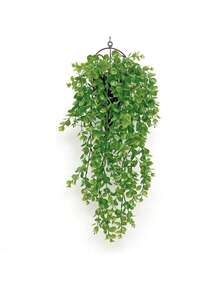 4pcs/2pcs Artificial Eucalyptus Vine Leaves, Fake Flower Wall Hanging Decor, Home/Garden/Restaurant Decoration Artificial Plants, Hanging Plant Vine Backdrop Green Plants - Green - View 12