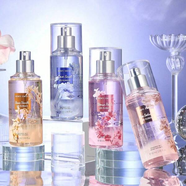 A 88ml Women's Fragrance Spray, A Household Air Freshener, Contains A Lasting Natural Flower Fragrance, Emits An Elegant Flower And Fruit Fragrance, Which Can Last For A Long Time. It Has A Pleasant Smell And No Peculiar Smell. It Makes Your Whole Body Radiate Charm. It Is Suitable For Indoor And Outdoor, Bathroom, Dating, Party, Holiday,