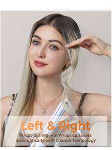 UKLISS Secador de pelo multifuncional 7 en 1 - Moldeador de aire, 110,000RPM, secado y peinado rápido, 7 accesorios portátiles desmontables: alisado y rizado en uno, fácil de usar, adecuado para el hogar, viajes, verano, cabello, parejas, vacaciones