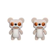 Spin Master Funny Ugly Monster New Series Figures Feature 1-Pack, Collectible Figurines, Cute Posable Figures, Interactive Model Toys, Ugly Teddy Dolls, Teddy Weird Figures, Ideal Gifts For Birthday Halloween Christmas - Teddy Bear Nightmare - View 9