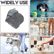 Best-Selling Pet Towel, Super Absorbent Chenille Quick Dry Thick Reusable Pet Bath Towel Wholesale