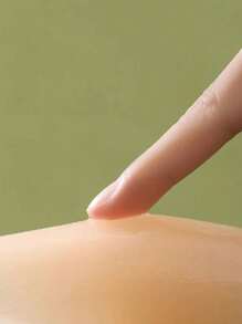 1/2 对加大码可重复使用硅胶乳贴 | 大胸自粘式提胸胶带 | 隐形圆形乳房贴纸，适用于吊带背心/露肩连衣裙，防下垂聚拢型乳贴 - 彩色 - 查看 7