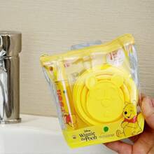 MINISO Series Foldable Cup Set () |The Foldable Cup Is Made Of Silicone, Foldable And Compressible, Not Taking Up Luggage Space. (1 PC) - Yellow - View 7