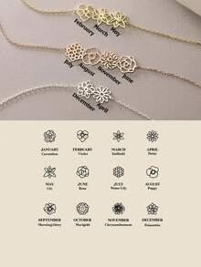 定制生日花手链，2-5朵生日花定制手链，送给妈妈的家庭手链，个性化珠宝礼物，母亲节礼物，妈妈项链，送给妈妈的有意义的礼物，个性化名字珠宝，黑色，银色，金色，时尚，彩色，复古，简约，男女皆宜，休闲，可爱，定制，个性化，独特，送给他的理想礼物，送给她的理想礼物，送给她，男朋友，女朋友，爸爸，妈妈，家人，朋友，周年纪念日，生日，毕业典礼，舞会，派对，定制时尚手链，银色时尚，旅行收纳包 - 彩色 - 查看 12