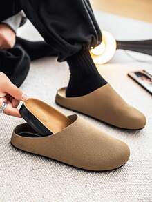 Papuci de vară pentru exterior, papuci unisex, 2025 sandale ușoare cu fund moale, pantofi de casă respirabili, pantofi fără alunecare, mărimea 36-46