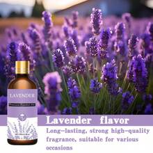 100ml/3.4oz、30ml/1.0oz、10ml/0.34oz 优质薰衣草精油，100% 纯天然，适用于扩散器、加湿器、自然风格 | 滋养油，节日礼物