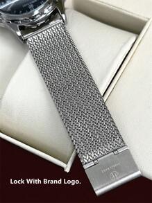 Pablo Raez ساعة رجالية أعمال ساعة معصم للرجال، هيكل من الفولاذ المقاوم للصدأ SUS304 بغلاف فضي، إطار فاخر أسود، جلد ناعم ومريح من الميكروفيبر، قطر كبير مع تاريخ، مقاوم للماء 50 متر، ساعة كوارتز رياضية كاجوال جديدة كهدية رائعة للأصدقاء أو عائلة الأب، مناسبة للحياة اليومية والعمل والحفلات