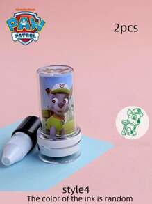 Paw Patrol 2pcs Of Paw Patrol Cartoon Stamps Personalized Reward Stamps, The Best Holiday Gift For Good Friends, Party Atmosphere Decoration, Perfect Party Decoration, Home Decoration Ornaments, Perfect Room Decoration, Christmas Gift Valentine's Day, Ideal Friend Gifts For Birthday Celebrations, Souvenirs, Women's Souvenir, Cute Aesthetic, Valentine Day Gifts, Decorations, Home Decor, Valentines Gifts