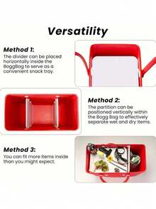 1pc,Multi Color Phone Case Wallet Holder Insert Accessory Compatible With Bogg Bags, Soft Rubber Accessories,For Bogg Bagdecorative Charm Inserts For Storage Phone Case Key Lipstick Sunglass Wallet Phone ,Eva Cave Bag Storage Bag, Beach Bag Storage Bag, Swimming Beach Bag Storage Bag, Soft, Waterproof, Wear-Resistant, Easy To Clean, Reusable - Multicolor - View 6