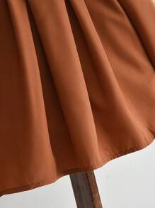 年轻女孩休闲秋季纯色长袖条纹阔腿裤两件套春装套装