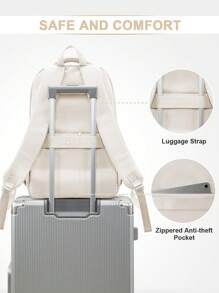 New Backpack, Laptop Backpack Fits 14-15.6 Inch Laptops, Unisex, Lightweight & Durable, Water-Resistant Design