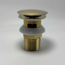 1pc Stainless Steel Pop-Up Sink Faucet With Drain Stopper, Hole-Style Drain, Baked Paint Finish, Suitable For Bathroom & Kitchen Drainage, Manual Operation, No Electricity Required (Matte Black, Electroplated Silver, Brushed Gold, White - 4 Color Options), Bathroom Sink Stainless Steel Pop-Up Drain, Washbasin Drain, Anti-Odor Bathroom Sink Drain Kitchen Items Kitchen Accessories Kitchen Tools - Multicolor - View 8