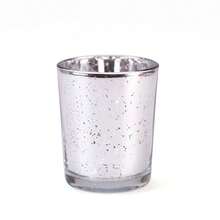 1pc Christmas/ Glass Candle Cup, European Starry Sky Candle Cup, Wedding Decor Western-Style Dining Candle Holder Decoration Home Decor Christmas Decorations Room Decor Winter