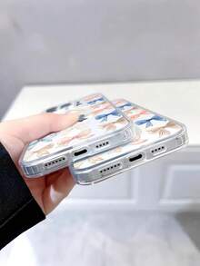 Funda magnética premium para teléfono, con estampado de lacito, compatible con iPhone 16e/16/15/14/13/12/11/ProMax/Pro/Plus/XSMax/XS/X y Galaxy S22/S23/S24/Plus/FE/Ultra. Funda de verano única y elegante para mujer, con diseño transparente, a prueba de golpes y antiarañazos, ultra delgada, de acrílico y TPU, con protección resistente al amarillamiento. Carcasa protectora definitiva para hombre, mujer y accesorios de regalo para amigos. - transparente - Ver 6
