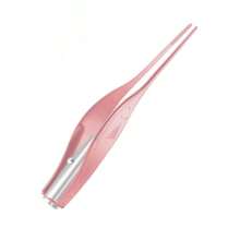 RAF 1pc LED Ear Cleaner Spoon, Handheld Flexible Tool For Earwax Removal, Soft Elastic Paint Surface, Ear Care Accessory, Hygienic Ear Spoon