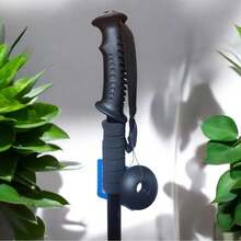 Par De Bastones Trekking Plegable Senderismo Escalar Caminar - Negro - Ver 6