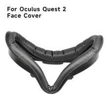 For Oculus Quest 2 Face Cover PU Cushion Facial Interface Face Cover Case Bracket Kit Eye Pad For Oculus Quest 2 Accessories