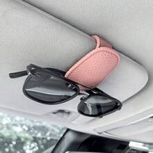 Clip multiusos para gafas de sol de coche, organizador de soporte para gafas, clip para visera, accesorios interiores del coche, clip magnético para gafas, clip para boletos de coche