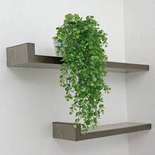 4pcs/2pcs Artificial Eucalyptus Vine Leaves, Fake Flower Wall Hanging Decor, Home/Garden/Restaurant Decoration Artificial Plants, Hanging Plant Vine Backdrop Green Plants - Green - View 11