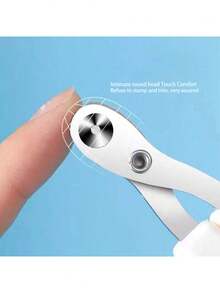 专业猫用指甲钳，带防护圆孔，防出血——适合各种尺寸和品种的猫