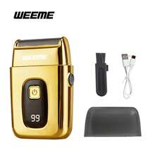 WEEME 1 件 Maquina 剃须刀，男士胡须修剪器，无线电动剃须刀，用于胡须造型和日常修饰，USB 可充电，小巧便携 - 彩色 - 查看 11