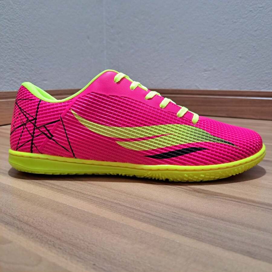 Men Football Shoes - 玫紅色 - 查看 1