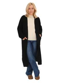 Ribbed Knit Cardigan Soft Fleece With A Casual Yet Elegant Design Perfect For Everyday Wear, Festivals, And Dates (Spring/Fall)