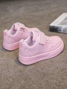 Children's Sports Shoes, Girls' Autumn Shoes 2024 New, Boys' Shoes , Boys' Spring Shoes, Spring Version, Toddler Canvas Shoes - Pink - View 7