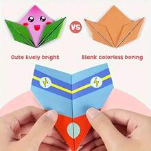 Bộ gấp giấy Origami 108 chi tiết - 54 mẫu thiết kế độc đáo, phù hợp cho hoạt động thủ công tự làm và giáo dục, giúp cải thiện khả năng tập trung, hoàn hảo cho các dự án trong lớp học và quà tặng trong các bữa tiệc, món quà sinh nhật lý tưởng cho trẻ em và người lớn. - Nhiều màu - Xem 8