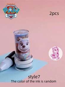 Paw Patrol 2pcs Of Paw Patrol Cartoon Stamps Personalized Reward Stamps, The Best Holiday Gift For Good Friends, Party Atmosphere Decoration, Perfect Party Decoration, Home Decoration Ornaments, Perfect Room Decoration, Christmas Gift Valentine's Day, Ideal Friend Gifts For Birthday Celebrations, Souvenirs, Women's Souvenir, Cute Aesthetic, Valentine Day Gifts, Decorations, Home Decor, Valentines Gifts