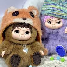 1pc WAKUKU Plush Doll Figurine, Party Series Collectible Figurine, Resin Doll Gift For Girls, [Random Style], Christmas Gift