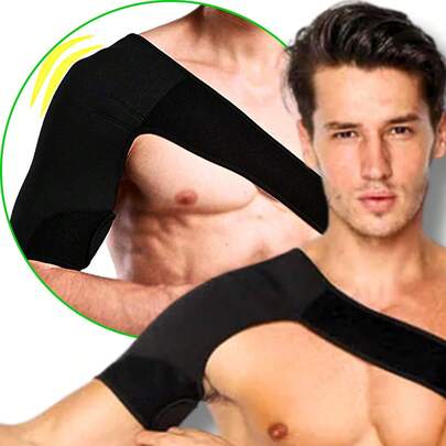 Kit 2 Ombreira Ortopédica Suporte Ombro Neoprene Ajustável