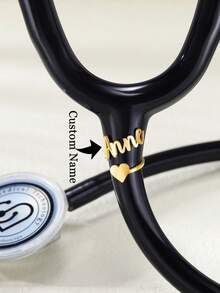 Stethoscope ID Tag|Stethoscope Custom Name Tag With Heart|Stethoscope Charm|Gift For Nurse Graduation, Medical Students, Doctor|RN Gift - Multicolor - View 1