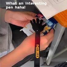 Funny And Fun Party Pens, Palm Neutral Pens, Entertainment Game Props Palm Pens, Learning Stationery, Party Atmosphere Props, Stationery And Party Gifts - Multicolor - View 4