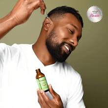 Rosemary Mint Hair Oil, Rosemary Mint Scalp & Hair Strengthening Oil Model, Aceite Esencial de Romero Orgánico, Nutre el Cabelludo, Elimina el Cabello Seco, Aceite de Romero para el Cabello - Amarillo Mostaza - Ver 6