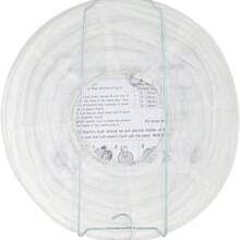 白色纸灯笼装饰，婚礼派对装饰，悬挂圆形纸灯笼，适用于生日、婚礼、圣诞节、新娘、家居装饰、派对装饰，可能有污渍 - 彩色 - 查看 7