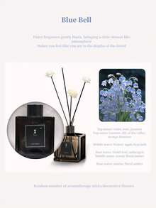 1pc 50ML/200ML Large Capacity Fireless Aromatherapy/ Essential Oils,Fresh Air,Long-Lasting Fragrance,Suit For Aromatherapy Diffuser Humidifier Scented Candle ,Living Room, Study, Bedroom, Office, Bathroom, Hotel/Christmas Gift/Graduation Gift,No Fire Aromatherapy(Random Number Of Aromatherapy Sticks/Decorative Flowers/Decorative Balls) - Various Fragrances - View 18