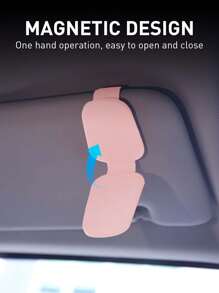 Sunglasses Holders For Car, Magnetic Genuine Leather Sunglasses Clip For Car Visor, Glasses Hanger Clip, Car Interior Visor Accessories