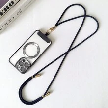 Adjustable Universal Phone Lanyard Strap, Retractable Halter Cord, Durable Anti-Drop Long Phone Chain For Outdoor Use - Multicolor - View 10