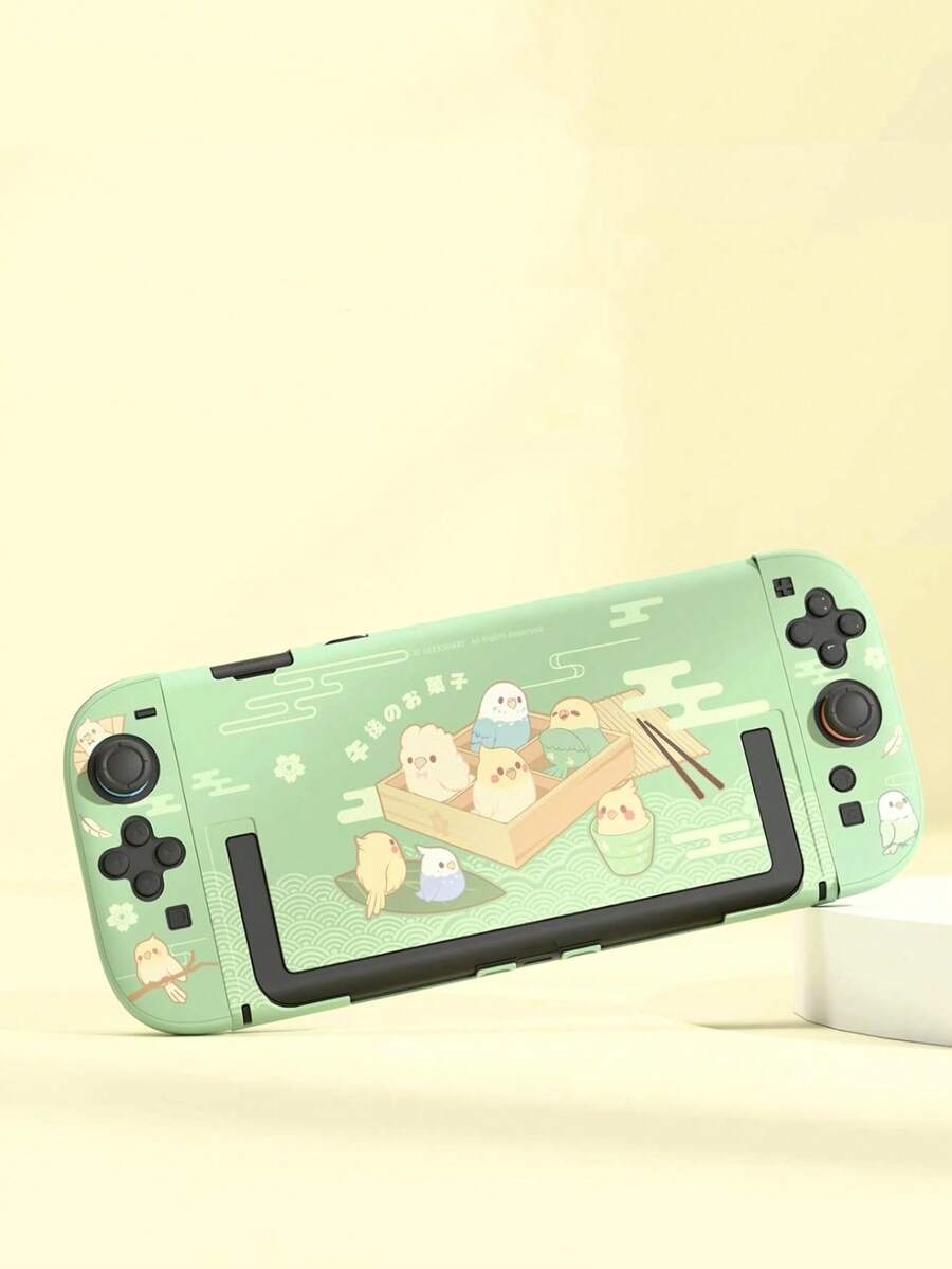 GeekShare Cute Parrot Design Ultra-Thin PC Protective Case For Nintendo Switch 2 Console