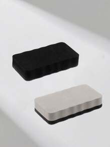 Borracha de quadro branco magnética 1/4 peças para casa, escola e escritório