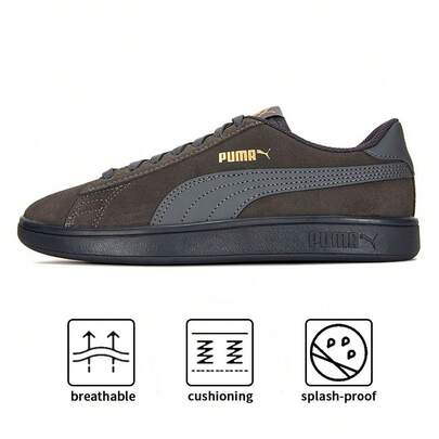 Puma Smash V2 L CN 女款低帮缓震休闲运动鞋，采用 Softfoam 鞋垫，舒适透气。