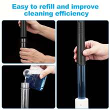 IAGREEA 2026 Electric Spin Scrubber, An Electric Cleaning Brush That Is And Features A Rotating Design. It Can Use Cleaning Solutions And Comes With 9/7/5 Interchangeable Brush Heads, 1500mAH, Offering 2 Adjustable Speeds. This Versatile Scrubber Is Suitable For Bathrooms, Kitchens, Bathtubs, Tiles, Sinks, Walls, Windows, And Cars. - Black and White - View 7