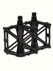 1. 双/自成型踏板 - 宽平台，适用于公路车和山地车，快速连接设计，黑色/蓝色/绿色/红色可选，自行车配件，山地车配件，时尚金属表面，坚固结构