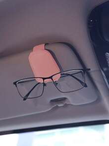 Sunglasses Holders For Car, Magnetic Genuine Leather Sunglasses Clip For Car Visor, Glasses Hanger Clip, Car Interior Visor Accessories