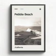 1 pieza / Set de 3 Pósteres de arte de pared con opción de marco / Póster vintage enmarcado del campo de golf de St Andrews, estilo nórdico estético, impresión en lienzo del campo de golf como decoración de pared moderna de mediados de siglo para el hogar - Multicolor - Ver 41