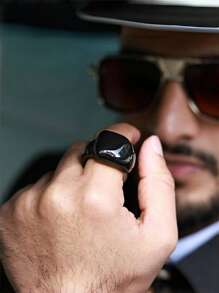 1pc Premium Smart Prayer Counter Ring, 4-Digit Waterproof, APP Connected, Adjustable Digital Counter, Tasbih Ring, Black, Dual Use For Sports & Fitness - Multicolor - View 7