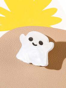 1/4 pièces Accessoires polyvalents pour cheveux d'Halloween, mignons mini-clips à cheveux en acrylique en forme de chat, araignée, citrouille, fantôme. Convient pour les fêtes, le port quotidien, un beau cadeau pour les filles et les amies. Clips à griffes mode pour femmes, pinces à cheveux élégantes, accessoires de festival d'automne - Multicolore - Voir 3